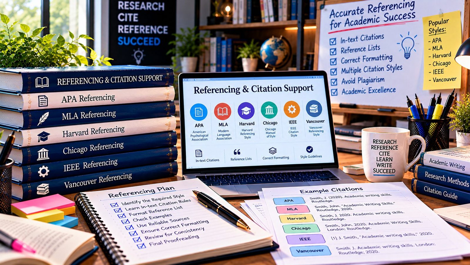Referencing & Citation Support